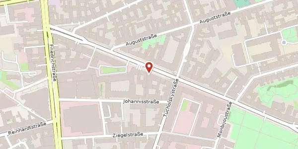 Karte der Umgebung von Oranienburger Straße 66, 10117 Berlin