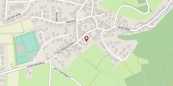 Karte der Umgebung von Sachsenstraße 38, 69469 Weinheim