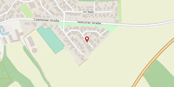 Karte der Umgebung von Von-Bönninghausen-Str. 14, 48301 Nottuln