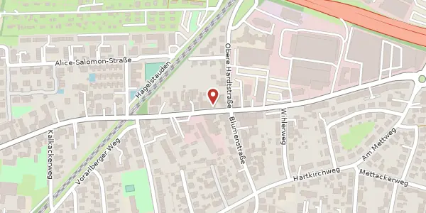 Karte der Umgebung von Basler Landstraße 38, 79111 Freiburg im Breisgau