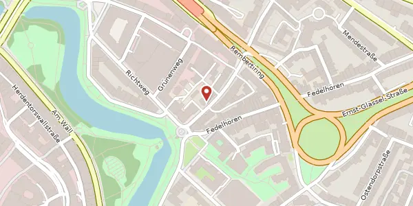 Karte der Umgebung von Rembertistr. 102, 28195 Bremen