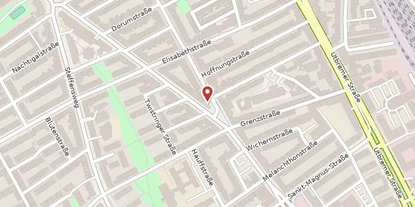 Karte der Umgebung von Vegesacker Str. 10-12, 28217 Bremen