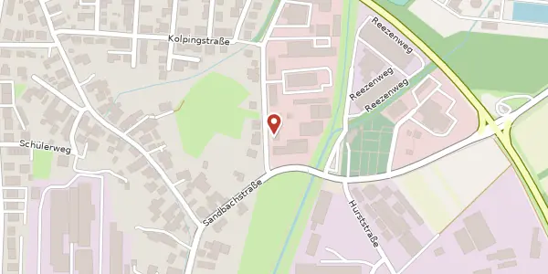 Karte der Umgebung von Weinbrennerstraße 2, 77815 Bühl