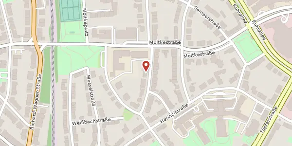 Karte der Umgebung von Schinkelstr. 56, 45136 Essen