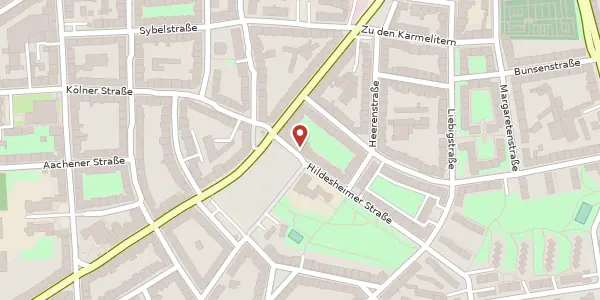 Karte der Umgebung von Frohnhauser Platz 3, 45145 Essen