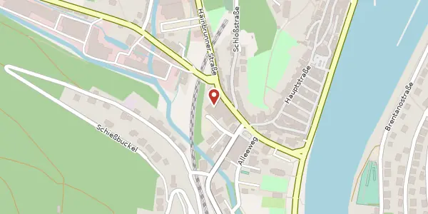 Karte der Umgebung von Hauptstraße 3 - 5, 69434 Hirschhorn