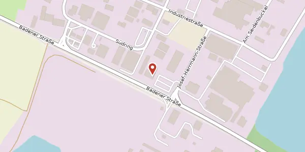 Karte der Umgebung von Josef-Herrmann-Straße 1, 76473 Iffezheim