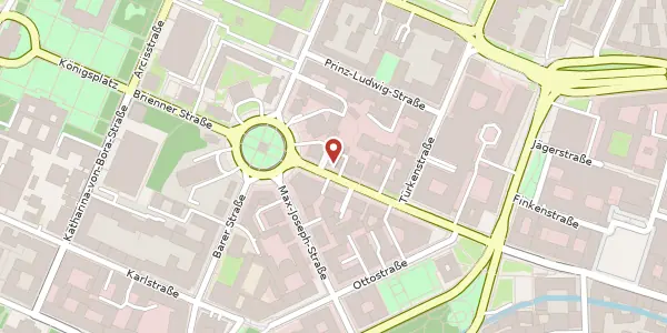Karte der Umgebung von Brienner Str. 28, 80333 München