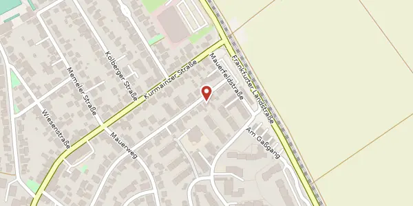 Karte der Umgebung von Friedrich-Ludwig-Jahn-Str. 55, 61440 Oberursel