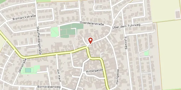 Karte der Umgebung von Obergasse 1, 61184 Karben