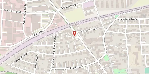 Karte der Umgebung von Hauptstr. 25a, 86356 Neusäß