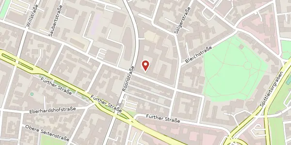 Karte der Umgebung von Bärenschanzstr. 4, 90429 Nürnberg