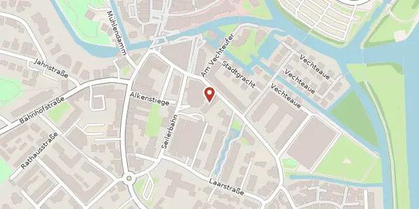 Karte der Umgebung von Kokenmühlenstr. 16, 48529 Nordhorn