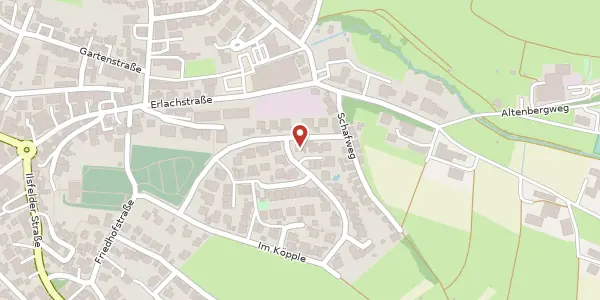 Karte der Umgebung von Eselsbergstraße 34, 74223 Flein