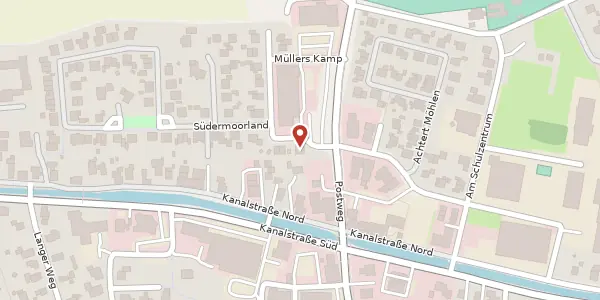 Karte der Umgebung von Müllers Kamp 1-3, 26629 Großefehn