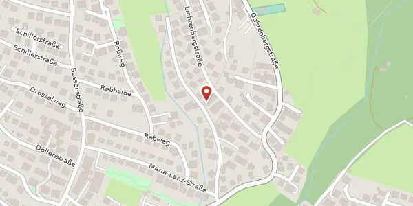 Karte der Umgebung von Reußenbachstraße 30, 88677 Markdorf