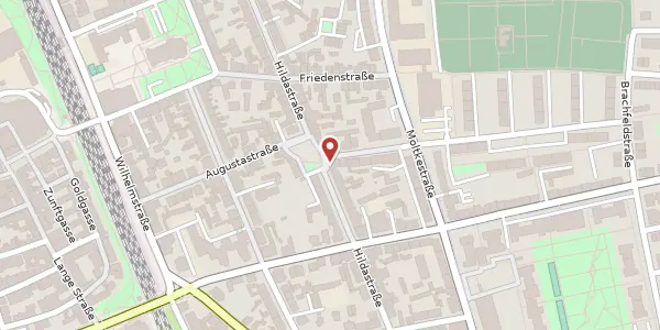 Karte der Umgebung von Hildastraße 57, 77654 Offenburg