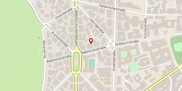Karte der Umgebung von Beethovenstr. 8, 80336 München