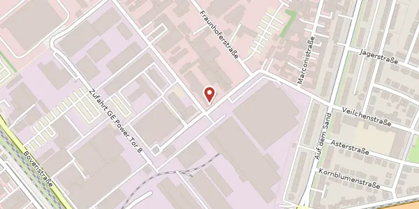 Karte der Umgebung von Galvanistraße 16, 68309 Mannheim