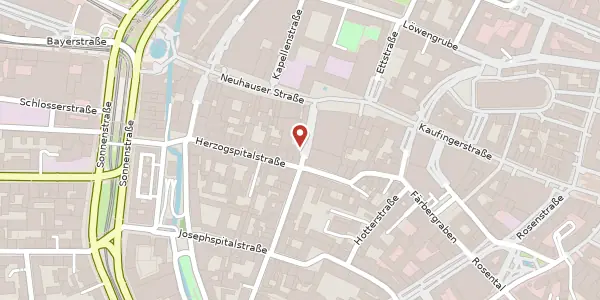 Karte der Umgebung von Eisenmannstr. 4, 80331 München