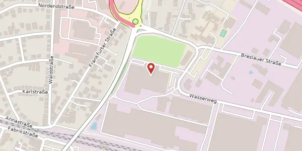 Karte der Umgebung von Wasserweg 2, 64521 Groß-Gerau