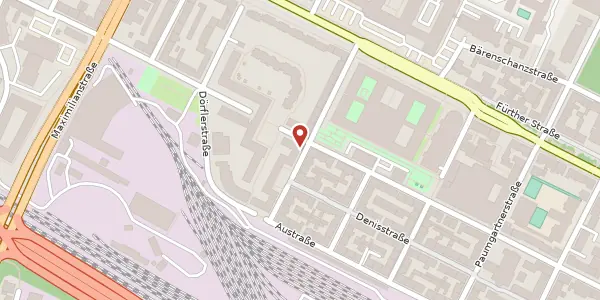 Karte der Umgebung von Feuerleinstr. 22, 90429 Nürnberg