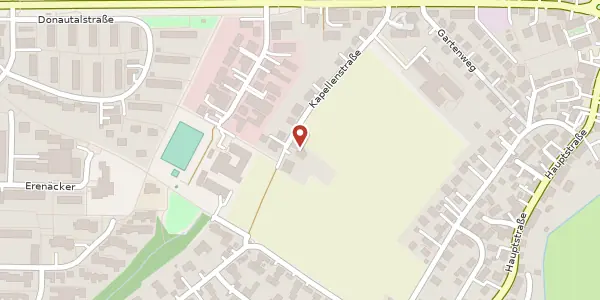 Karte der Umgebung von Kapellenstraße 29, 89079 Ulm/Donau