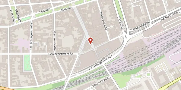 Karte der Umgebung von Neusser Str. 24, 47798 Krefeld