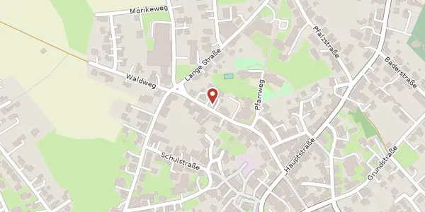 Karte der Umgebung von Kirchstraße 36, 72285 Pfalzgrafenweiler