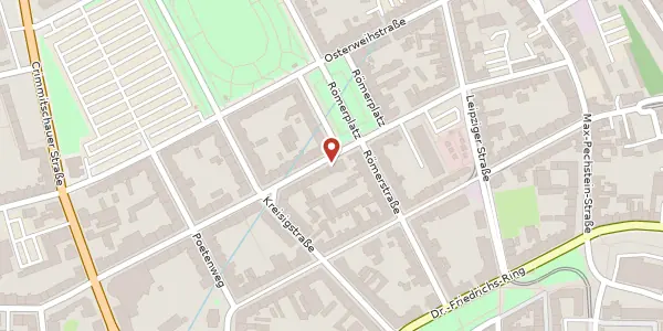 Karte der Umgebung von Moritzstraße 38, 08056 Zwickau