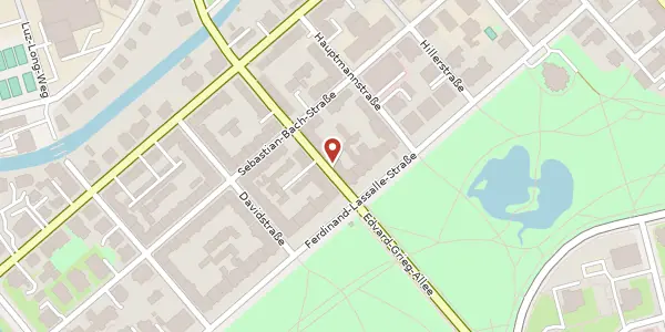 Karte der Umgebung von Marschner Straße 2, 04109 Leipzig