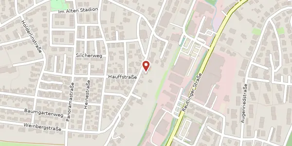Karte der Umgebung von Schillerstraße 81, 72800 Eningen U. A.