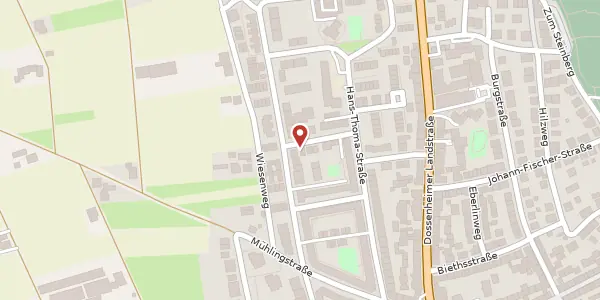 Karte der Umgebung von Wilhelm-Busch-Straße 2/1, 69121 Heidelberg
