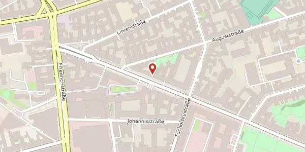Karte der Umgebung von Oranienburger Straße 39, 10117 Berlin