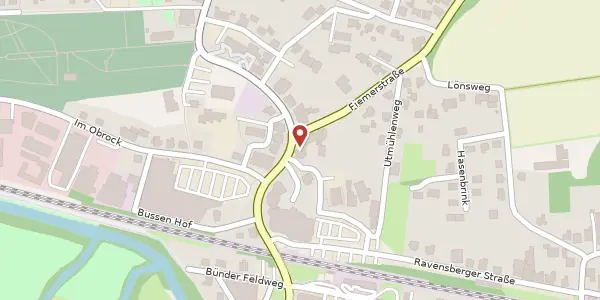 Karte der Umgebung von Lübbecker Str. 44, 32278 Kirchlengern