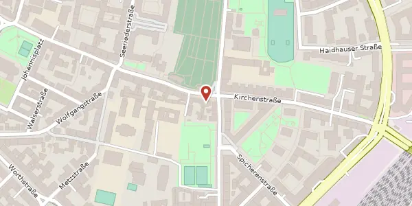 Karte der Umgebung von Kirchenstr. 62, 81675 München