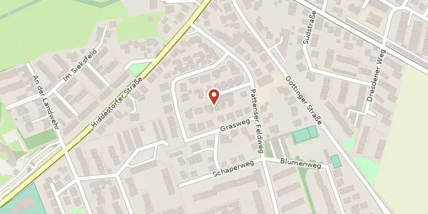 Karte der Umgebung von Fichtenwinkel 7, 30966 Hemmingen