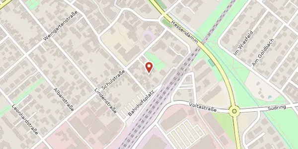 Karte der Umgebung von Schulstr. 9d, 65795 Hattersheim