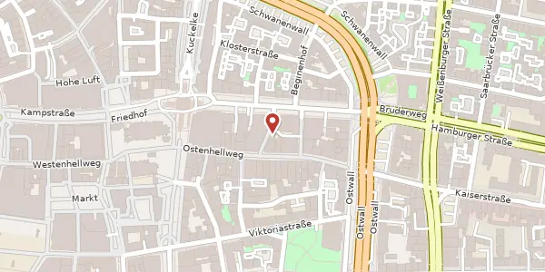Karte der Umgebung von Stefanstr. 4, 44135 Dortmund