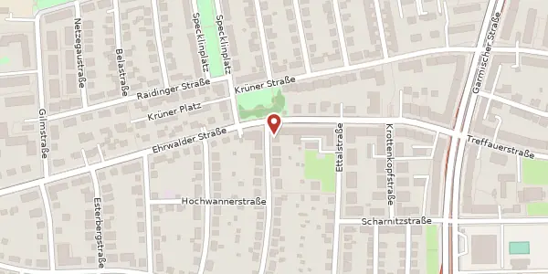 Karte der Umgebung von Habacher Str. 1, 81377 München