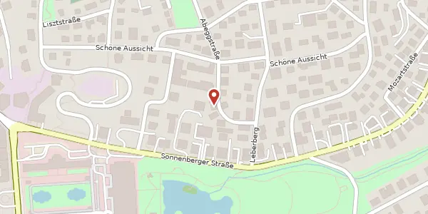 Karte der Umgebung von Abeggstr. 6, 65193 Wiesbaden