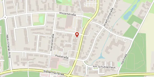 Karte der Umgebung von Andreas-Brämstr. 14 b, 47506 Neukirchen-Vluyn