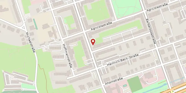 Karte der Umgebung von Ulmenstraße 16, 09112 Chemnitz