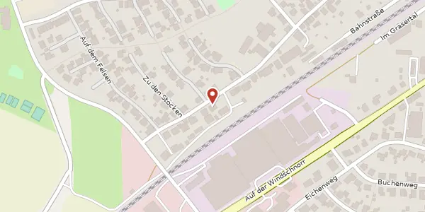 Karte der Umgebung von Friedrichstraße 55, 66459 Kirkel