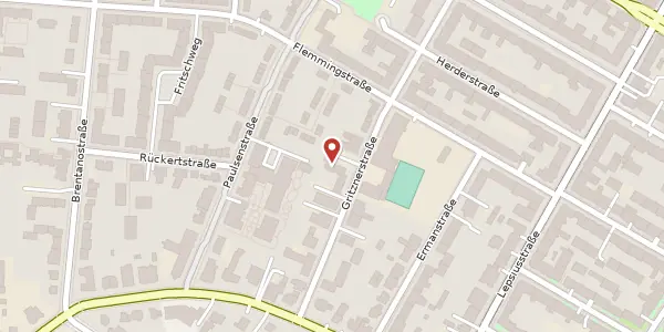 Karte der Umgebung von Gritznerstraße 62 A, 12163 Berlin