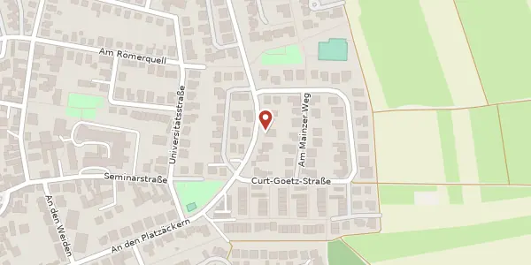 Karte der Umgebung von Carl-Zuckmayer-Straße 37, 55127 Mainz