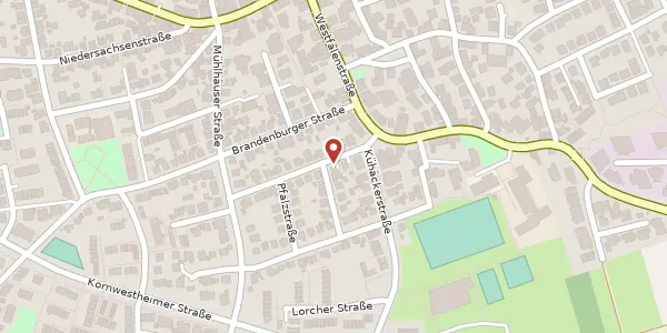 Karte der Umgebung von August-Lämmle-Straße 9, 71640 Ludwigsburg