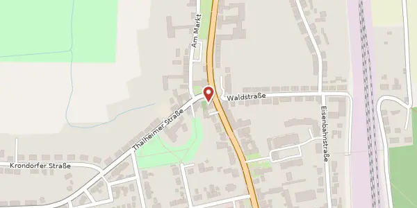 Karte der Umgebung von Leipziger Straße 61, 06766 Bitterfeld-Wolfen OT Wolfen