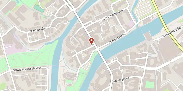 Karte der Umgebung von Zweibrückenstr. 674, 84028 Landshut