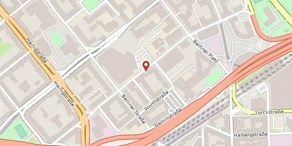Karte der Umgebung von Wredestraße 49, 67059 Ludwigshafen am Rhein